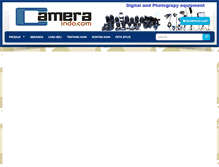 Tablet Screenshot of cameraindo.com